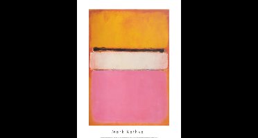 Kunstdruk Mark Rothko - White Center - 1950 61x84cm