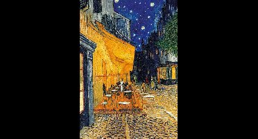 Kunstdruk Vincent Van Gogh - Café-Terrasse am Abend 21x29.7cm