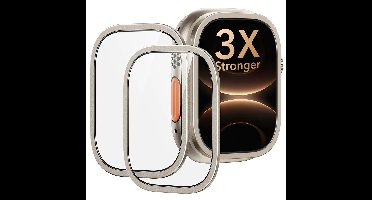 Apple Watch Ultra 3 Armorite® Pro Screen Protector (Bezel) - Titanium