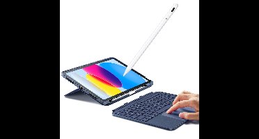 iPad 11" (A16) 2025 Flex Keyboard Case (Detachable) With Digital Pencil Bundle - US Layout-Blue