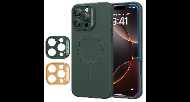 iPhone 16 Pro Max Cloud Soft Case (HaloLock) - Green