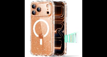 iPhone 17 Pro Classic Hybrid Magnetic Case (Camera Control) - Clear Shimmer