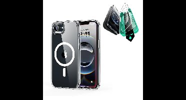 iPhone 16e HaloLock Classic Hybrid Case Protection Bundle - Clear