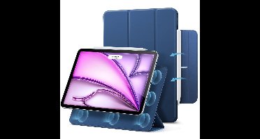 iPad Air 13" (2025) Rebound Magnetic Case - Navy Blue
