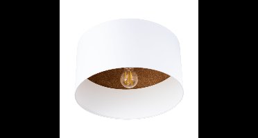 Plafondlamp TELESTO wit/donkerbruin