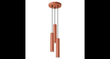 Hanglamp LAGOS 3P rood oker