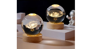 Lumea Galaxy Kristallen Nachtlamp