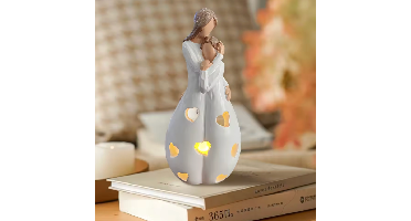 Romantische Beige Tafellamp