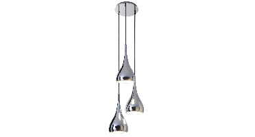 Näve Leuchten - 3 Hanglampen "Stijl"