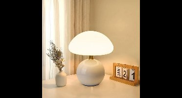 Franse Room Champignon Lamp