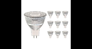 Voordeelpak 10x Noxion LED Spot GU5.3 MR16 6.1W 621lm 36D - 830 Warm Wit| Vervangt 50W