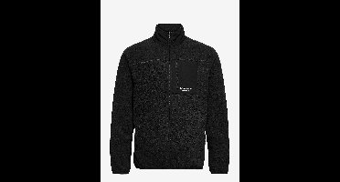 Björn Borg - Heren - STHLM Fleece Jacket - Wit/Zwart - Maat M