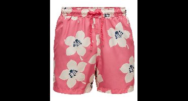 Björn Borg - Jongens - Kenny Swimshort - Multicolour/Roze - Maat 146-152