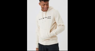 Björn Borg - Heren - STHLM Hoodie - Beige - Maat XXL