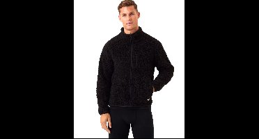 Björn Borg - Heren - Centre Pile Fleece Jacket - Zwart - Maat S