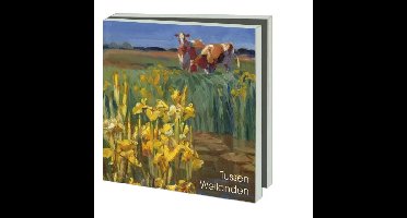 Kaartenmapje Tussen weilanden, Hans Versfelt 10 Stuks met Enveloppen