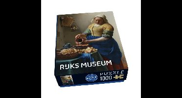 Puzzel (1000 stukjes): Melkmeisje, Vermeer, Rijksmuseum