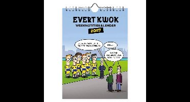 Evert Kwok Weeknotitiekalender 2027 Pupillen