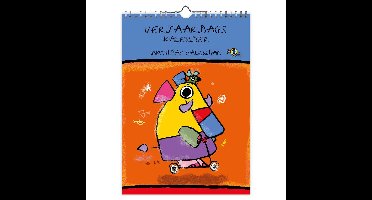 From the HeART (Willem Ritstier) A4 Verjaardagskalender