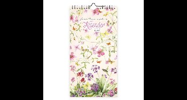 Janneke Brinkman Maandnotitiekalender 2027 Clematis en Primula