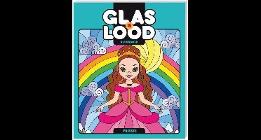 Glas-in-lood kleurboek Prinses