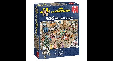 Jan van Haasteren - Op het nieuwe Jaar Puzzel 500 Stukjes