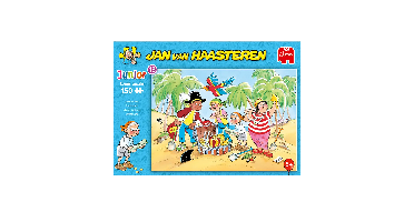 Schatzoeken - Jan van Haasteren Junior Puzzel 150 Stukjes