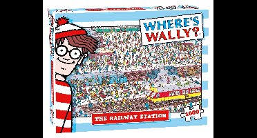 Where's Wally Railway Station Puzzel 1000 Stukjes