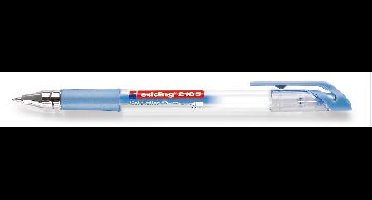 edding 2185 gel roller - blauw metallic