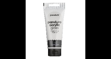 Panduro acrylverf glans - 100 ml - neutraalgrijs