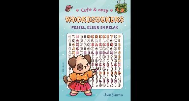Puzzelboek - Cute & Cozy - woordzoekers