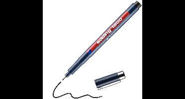 edding 1800 profipen - 0,7 mm - zwart