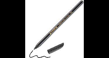 edding 1200 glitter colour pen - zwart