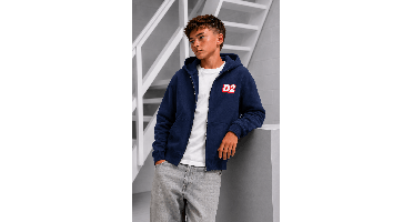 Dsquared2 Relax Felpa Vest Kids Donkerblauw - Maat 164 - Kleur: Donkerblauw | Soccerfanshop