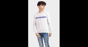 Dsquared2 Relax Felpa Sweater Kids Wit - Maat 152 - Kleur: Wit | Soccerfanshop