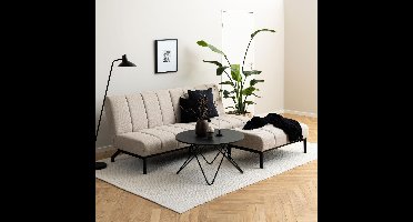 Bendt Slaapbank Meeka 120 x 198cm - Beige