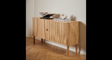 Bendt Dressoir Alandria Eiken, 160cm - Naturel - Japandi