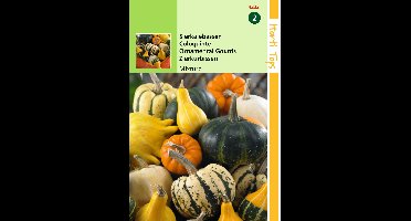 Zaden Cucurbita Sierkalebas groot- en kleinvruchtig gemengd Hortitops - Hortitops