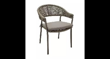 Vitaro Dining Tuinstoel Taupe Buitengewoon de Boet - Buitengewoon de boet