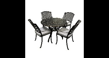 Camrose Diningset 5 dlg Buitengewoon de Boet - Buitengewoon de boet
