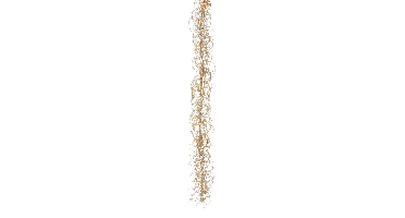 Curly garland beige 103 cm (S) kunstbloem Erutan Avon - Erutan avon