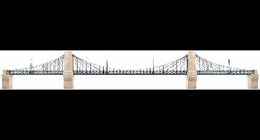 Grote Hangbrug 1:76 kerst Hornby My Village - My village