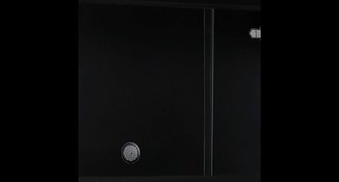 Habistat Aquadistri vivarium 122 x d61 x 61 cm zwart Habistat Aquadistri - Aquadistri