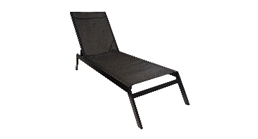 Malaga Ligbed Black 205 × 63 × 100 cm Buitengewoon de Boet - Buitengewoon de boet