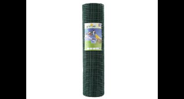 Gelast gaas geplastificeerd groen mazen 1.3 x 1.3 cm, 51 cm x 10 m Giardino - Giardino