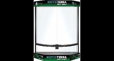 Repto terrarium half moon 56x28x64 cm Aquadistri - Aquadistri