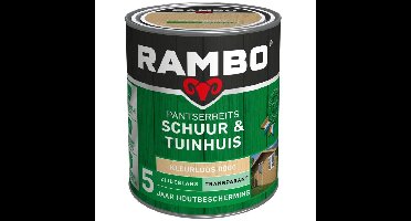 Pantserbeits schuur en tuinhuis zg tr. 0000 0,75l Rambo - Rambo