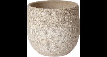 Pot Miami D16H14 cm creme HS Potterie Hortus - Hortus