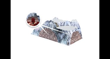Basis Kerstdorp Trein tunnel 78x38 cm My Village - My village
