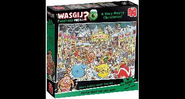 Puzzel xms wasgij 6 merry xmas 1000 Plenty Gifts - Plenty gifts spellen